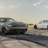 Hennessey salutes Hellcat’s run with 1,000-hp Challenger, Charger