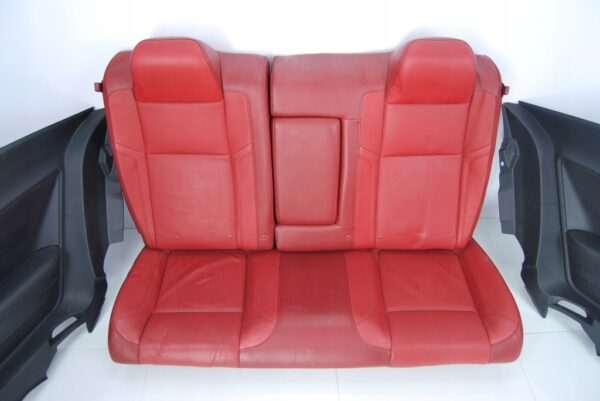 Dodge Challenger Red Leather Interior Seats And Panels - Image 7