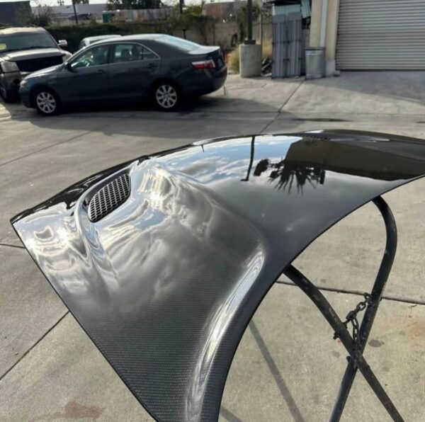Dodge Charger Hellcat Carbon Fiber Hood - Image 3