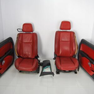 Dodge Challenger Red Leather Interior Seats And Panels