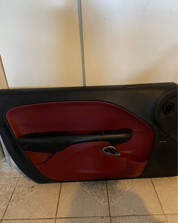Dodge Challenger Red Leather Front And Back Seats With Door Panels - Image 7