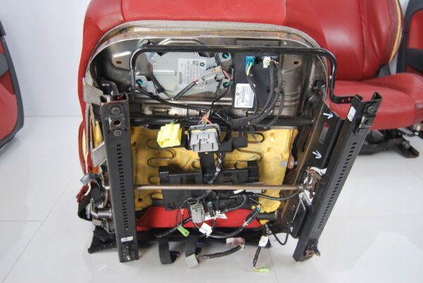 Dodge Challenger Red Leather Interior Seats And Panels - Image 12