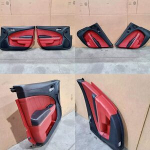 Dodge charger red door panels 2015-2023