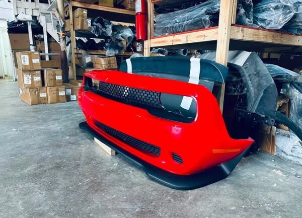 Dodge Challenger Red Front Bumper 2021 - Image 2