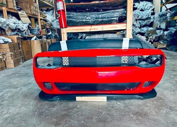 Dodge Challenger Red Front Bumper 2021