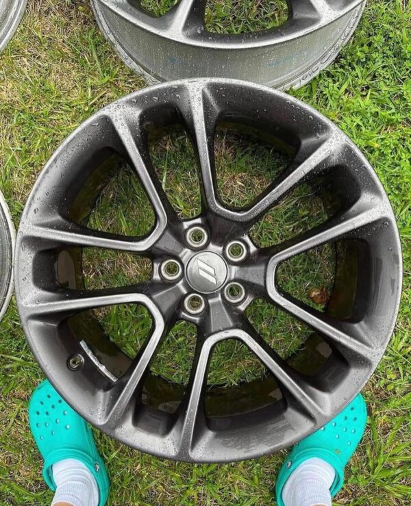 OEM rims off a 2021 Dodge Charger ScatPack. - Image 3