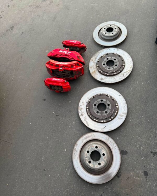 Dodge Challenger And Charger SRT Brembo 4 Piston Calipers And Rotors - Image 3