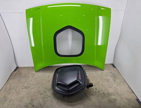 DODGE CHALLENGER R/T 15-23 OEM FRONT ENGINE BONNET COVER HOOD LID INTAKE SHAKER