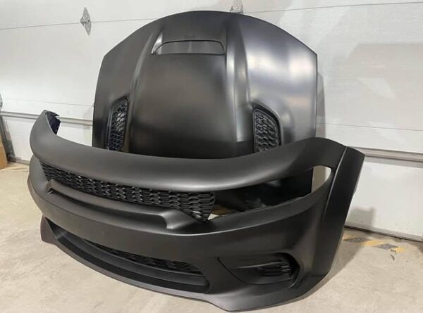 2023 Dodge Charger Hellcats Front Bumper And Hood - Image 6